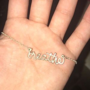 “Breathe” necklace